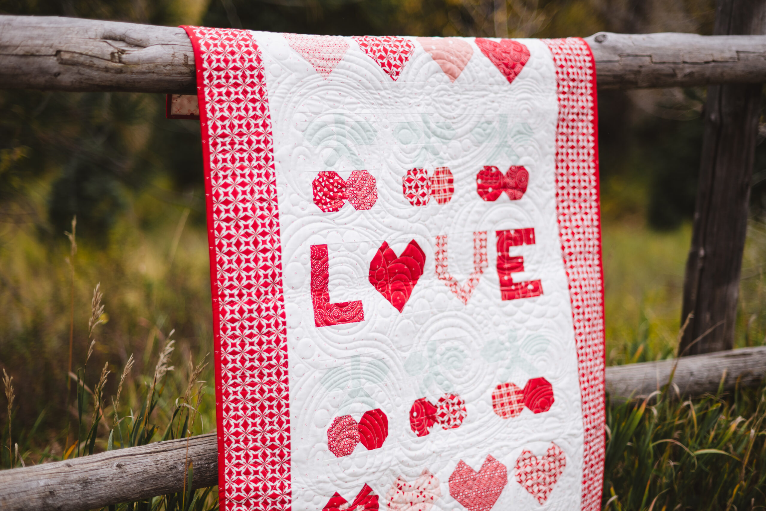 I Love Us Wall Hanging Boxed Kit by Sandy Gervais