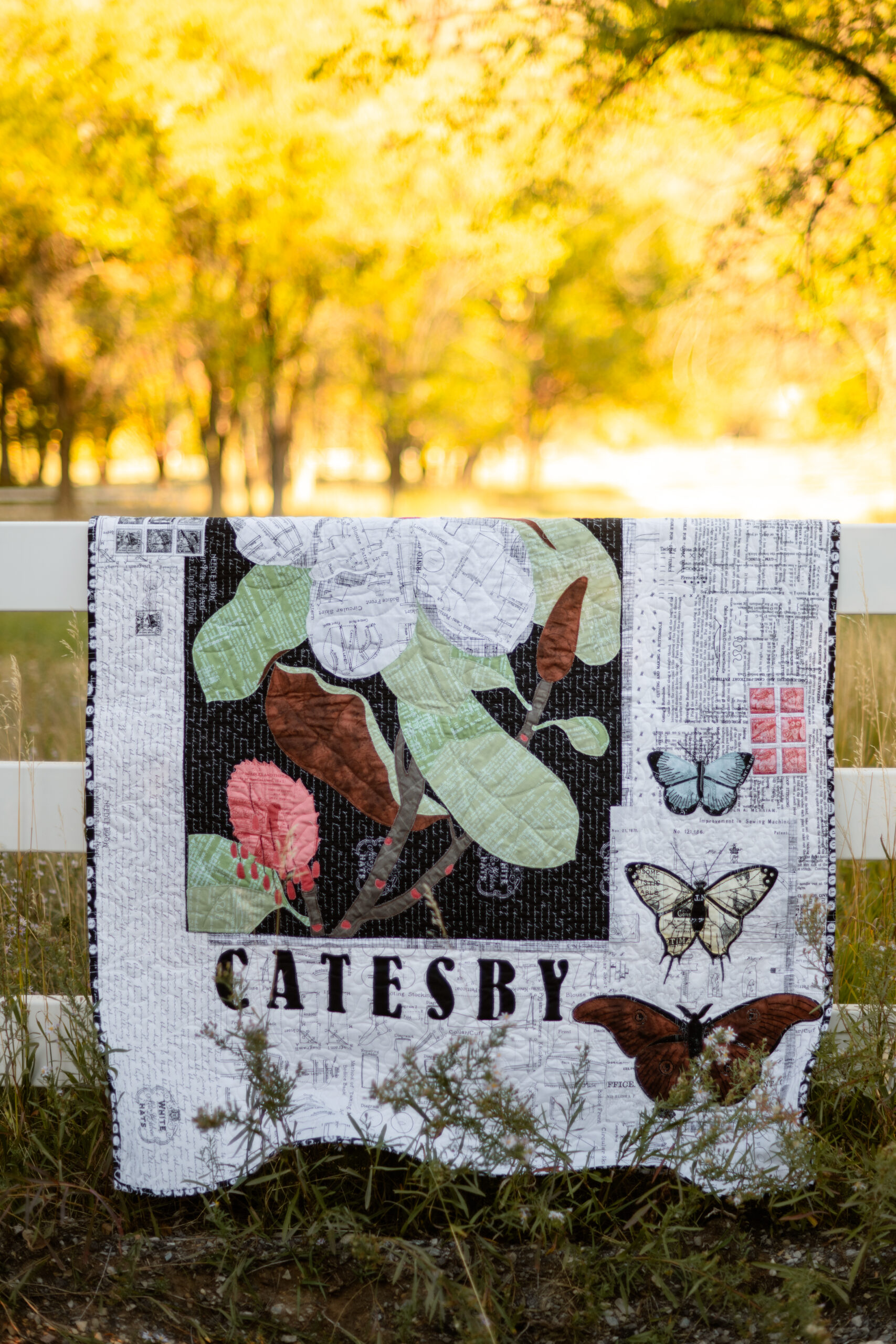 Spring Journal Quilt Journal Page Quilt by J. Wecker Frisch