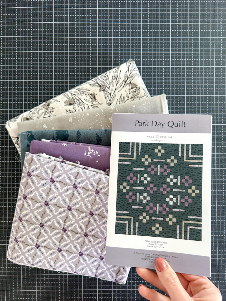 Modern, beginner-friendly quilt pattern
