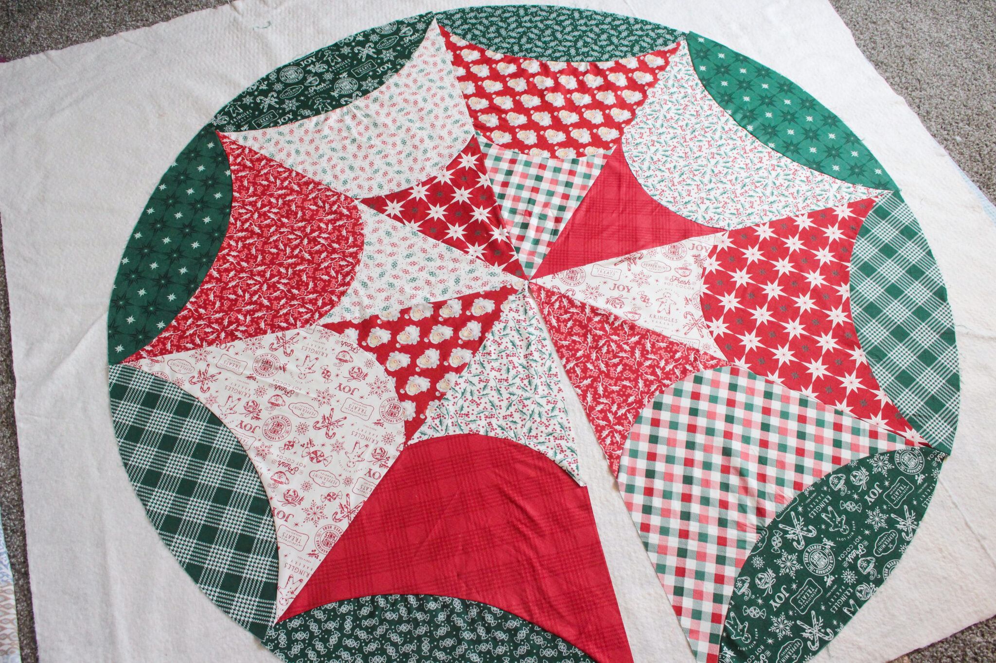 Merry Little Christmas Brightest Star Christmas Tree Skirt
