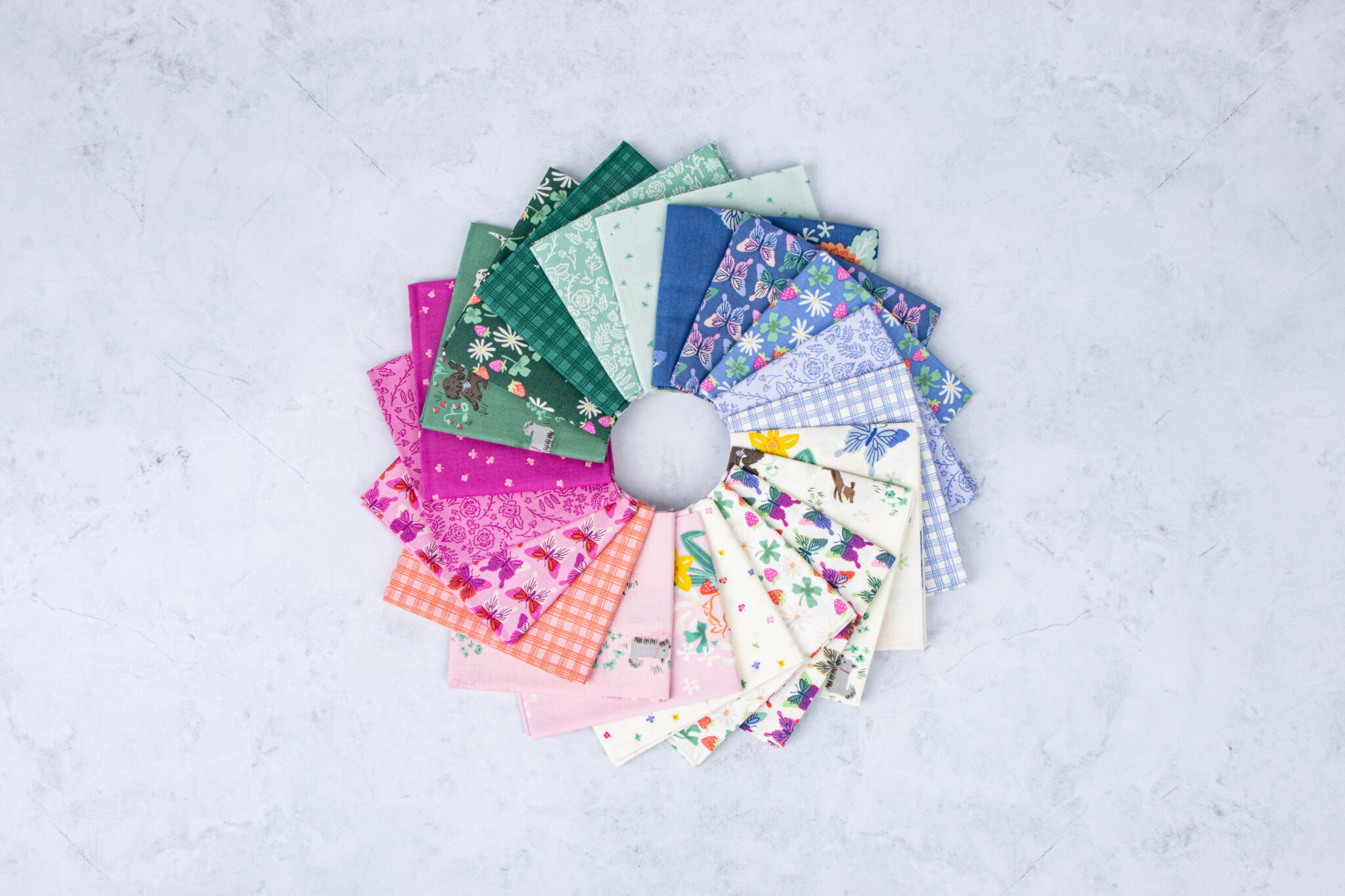 Wildflower Mix Quilt with Chloe