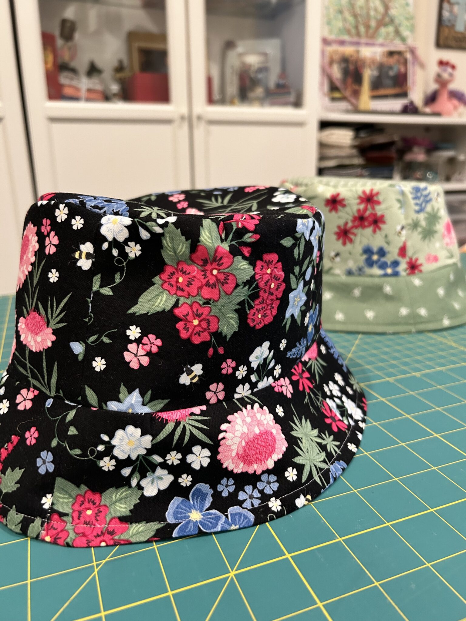 Two Loves: Creating Stylish Bucket Hats with Perennial Fabric ...