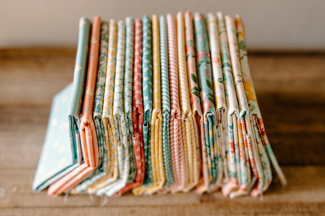 Scrappy Trip Quilt with New Beginnings by Sandy Gervais