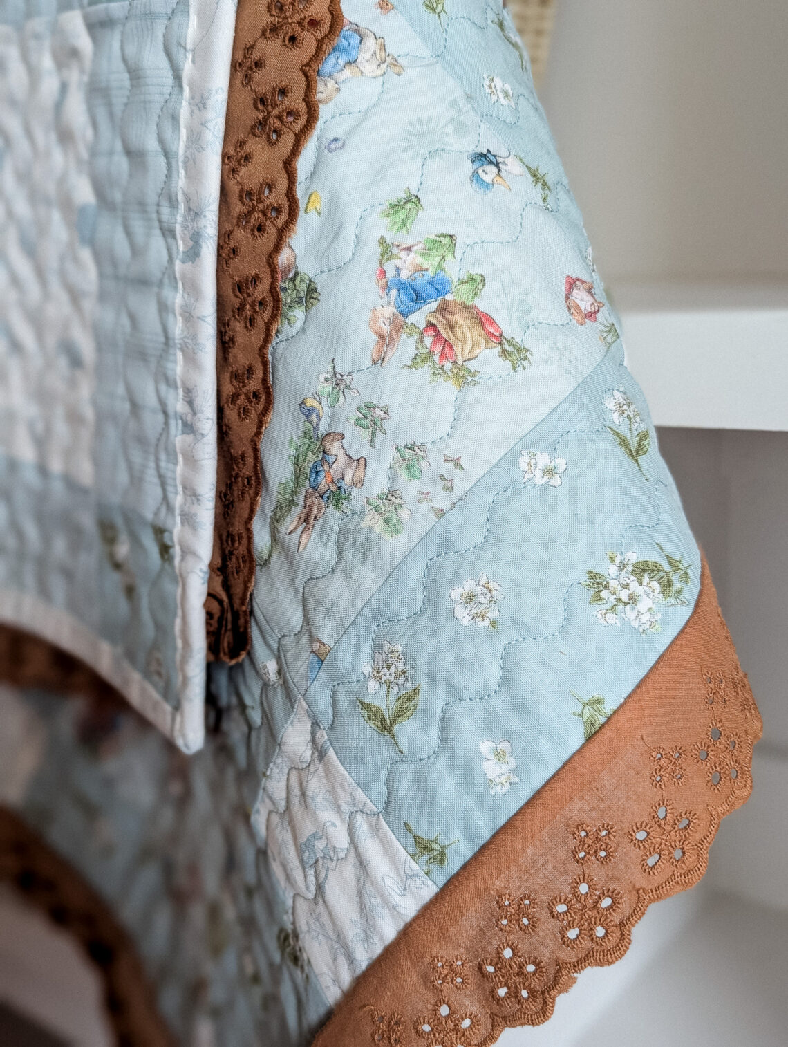 Peter Rabbit & Friends - How to Add Trim to a Quilt