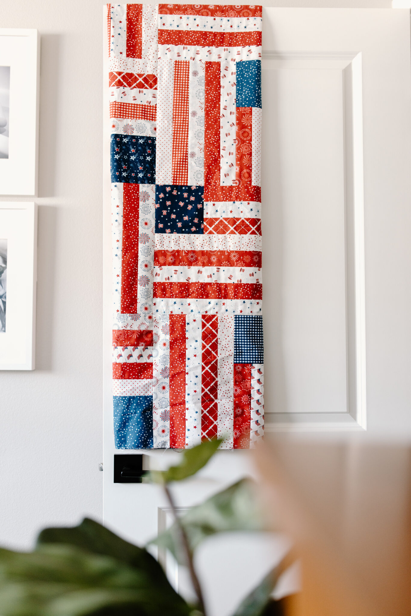 American Dreams Quilt with Stars and Stripes Forever by Lori Whitlock