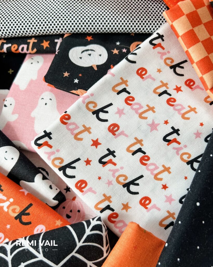 Hey Pumpkin Fabric Collection by Riley Blake Designs. Photographed by Remi Vail Studio.