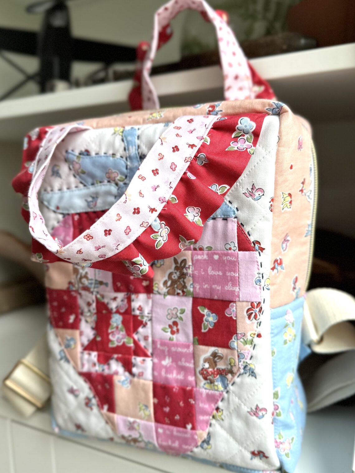 Love New York Print Pattern Backpack main image 1