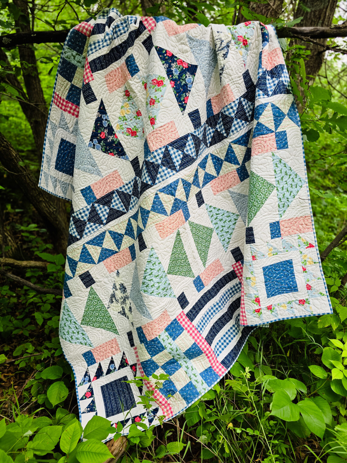 Porch Swing Quilt by Thai Charm