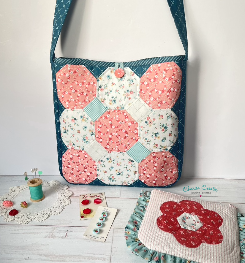 Charise Creates Curved Tote
