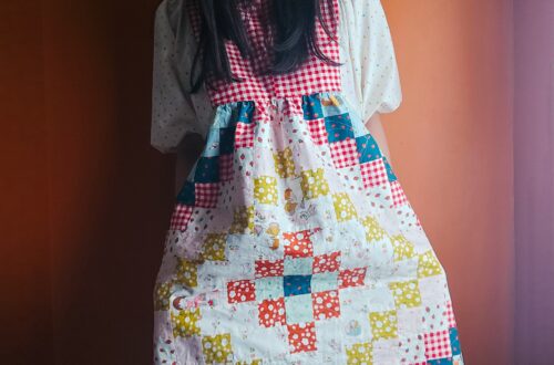 Fade Patchwork Dress