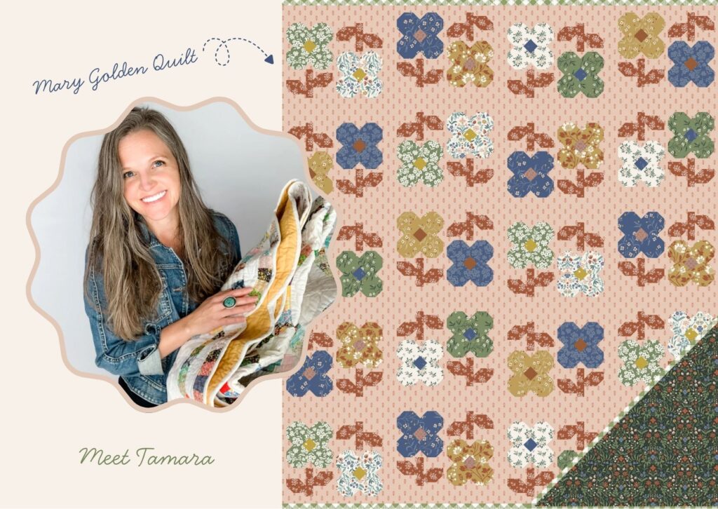 Before the Bloom giveaway featuring a Riley Blake Designs fat quarter bundle and three digital quilt patterns.
