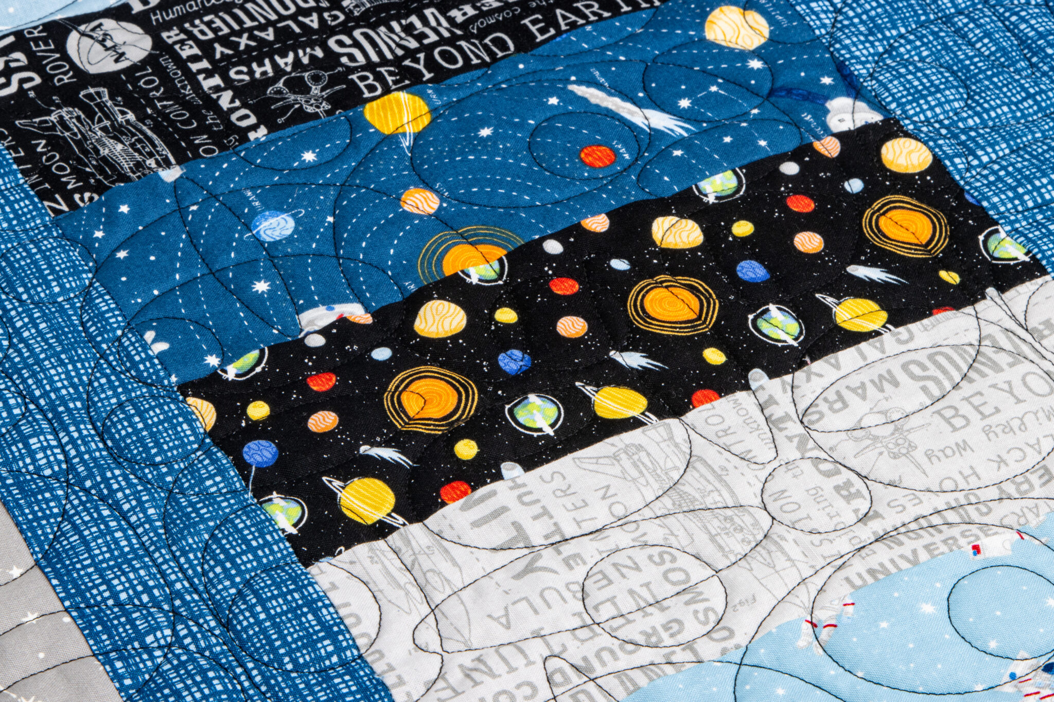 Step into Space with the Solar System Explorer Quilt!